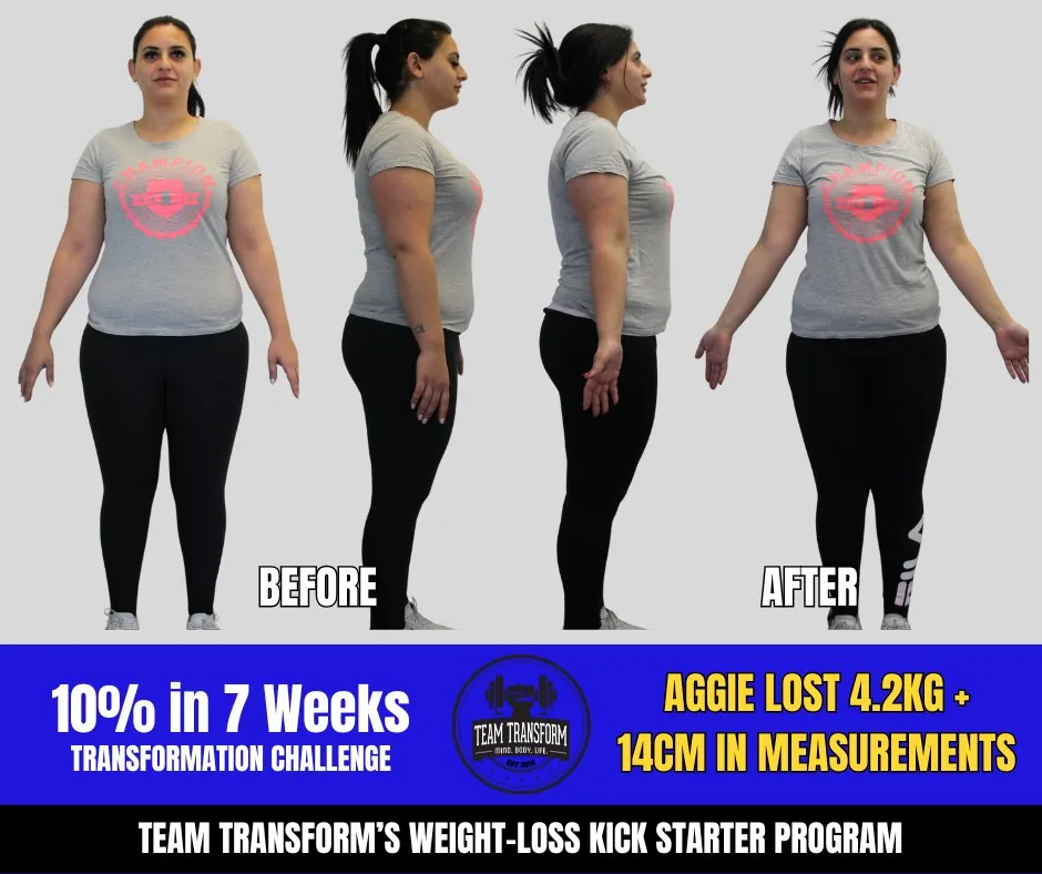 Aggie - Lost 4.2kg + 14cm