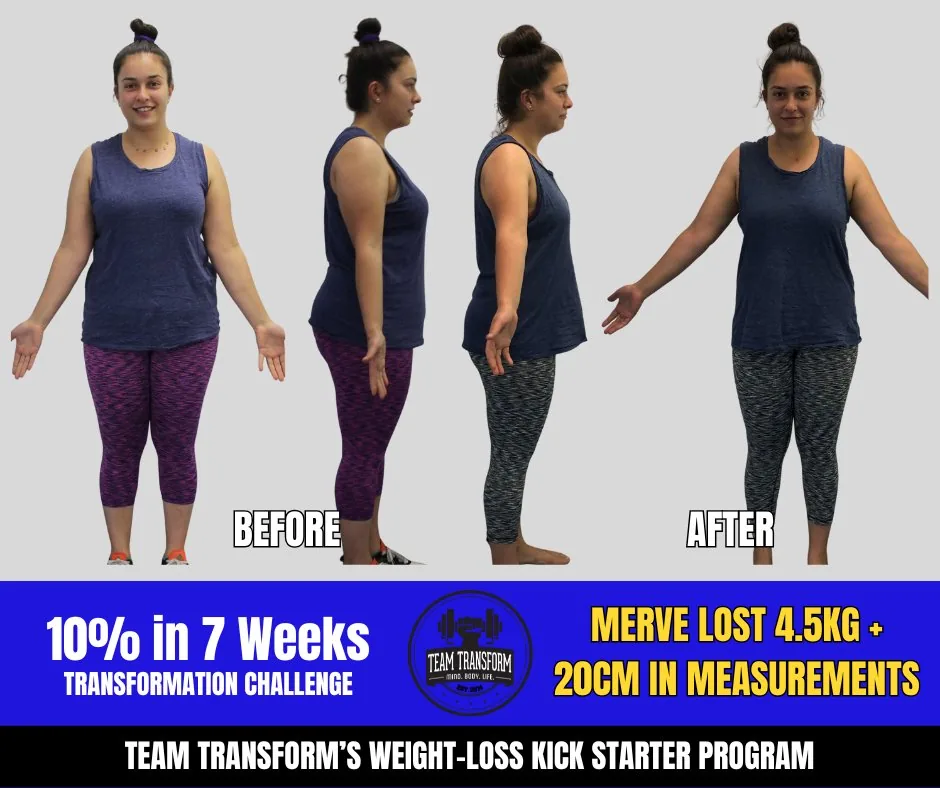 Merve Lost 4.5kg + 20cm