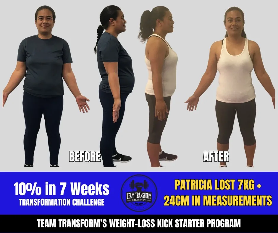 Patricia Lost 7kg + 24cm