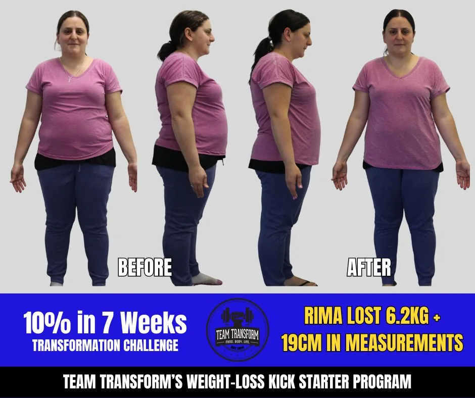 Rima Lost 6.2kg + 19cm