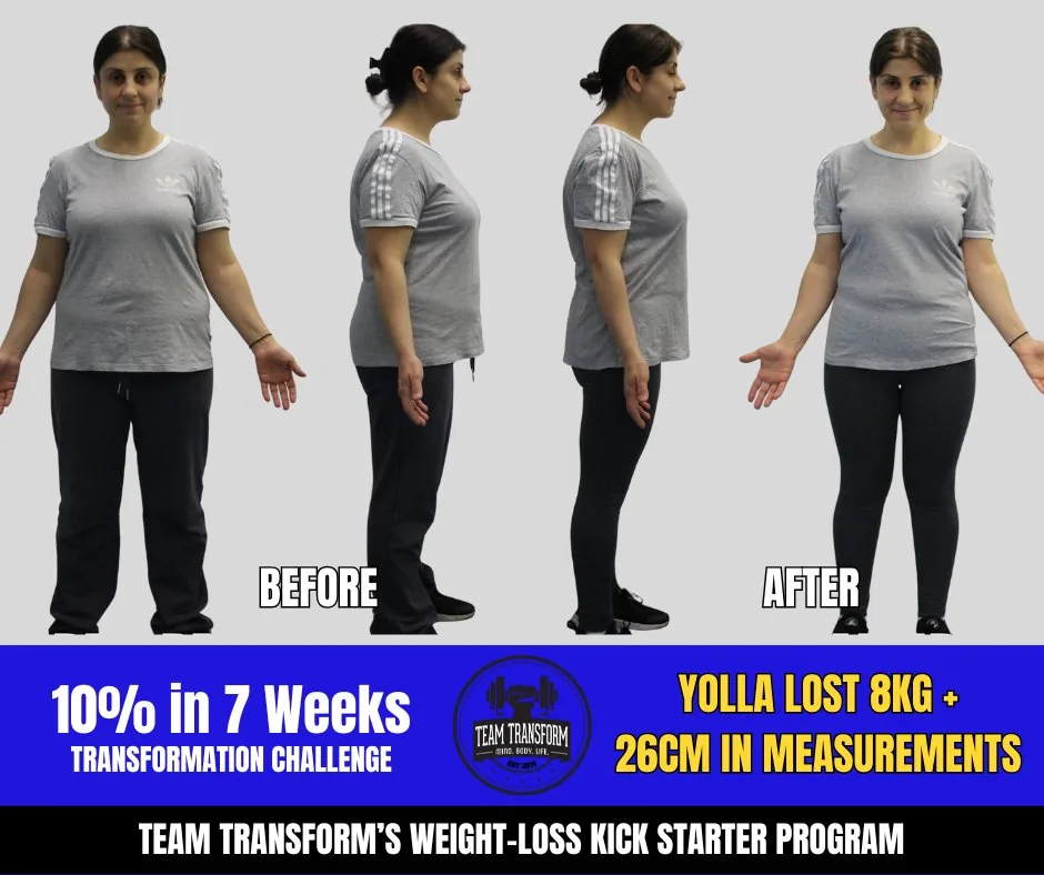 Yolla Lost 8kg + 26cm