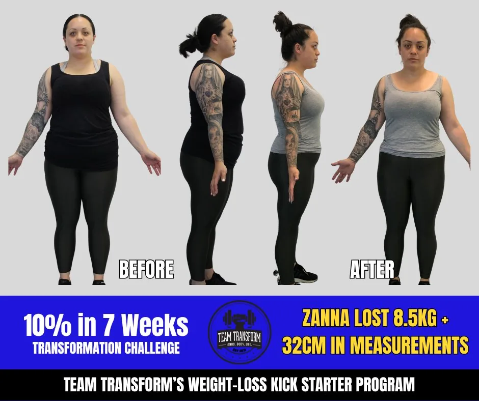 Zanna Lost 8.5kg + 32cm