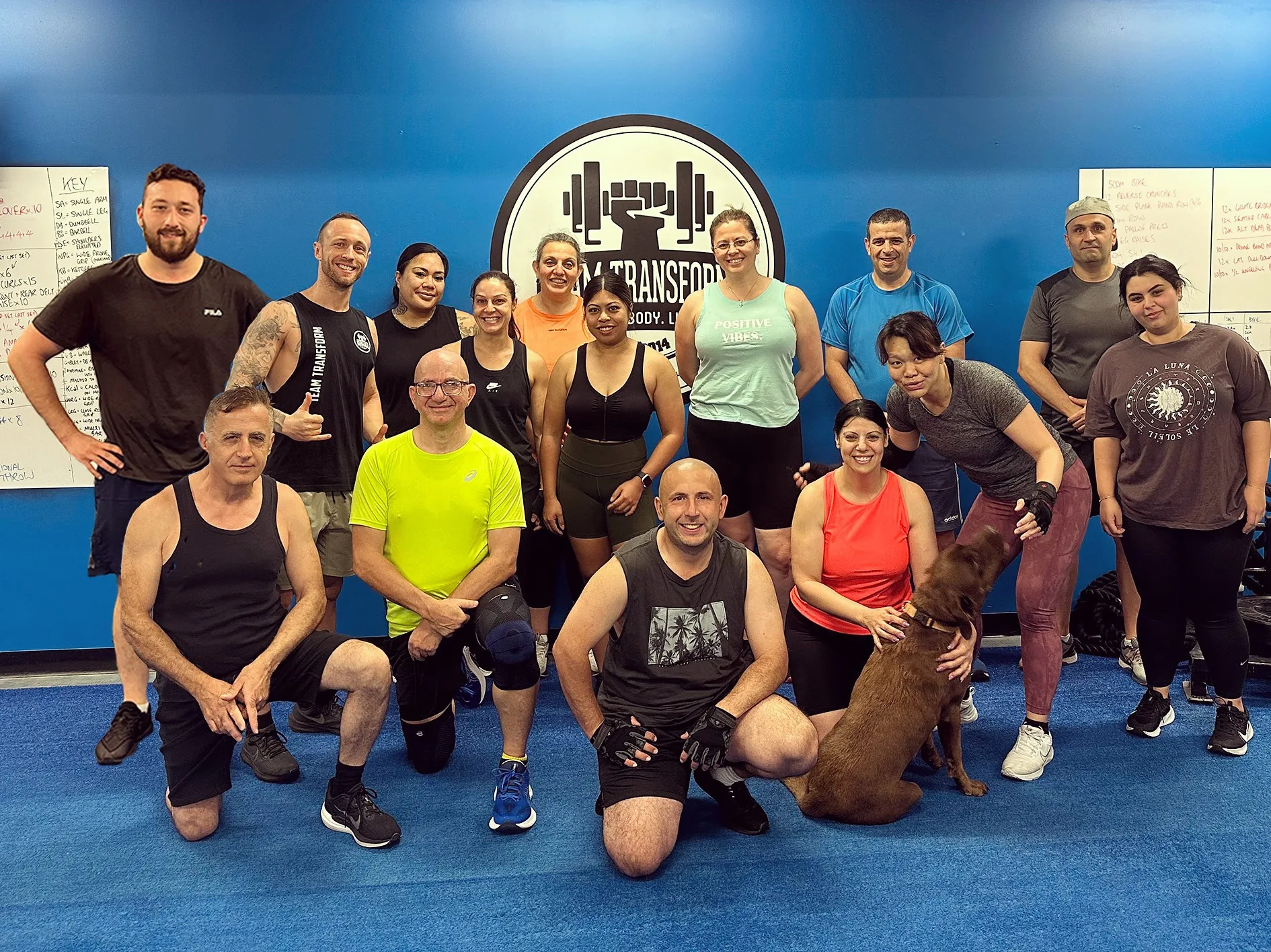 Team Transform group training