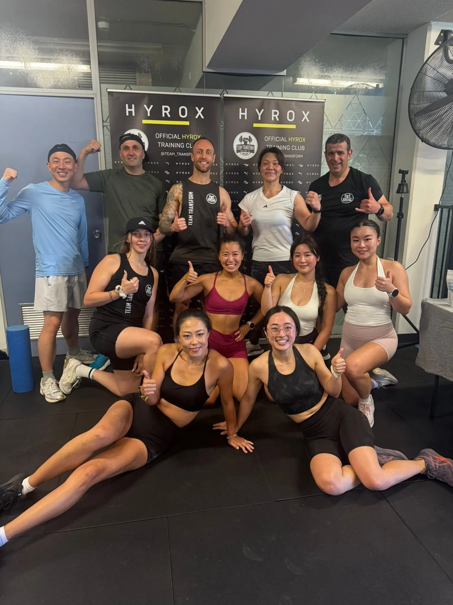 HYROX Race Simulation Team Transform