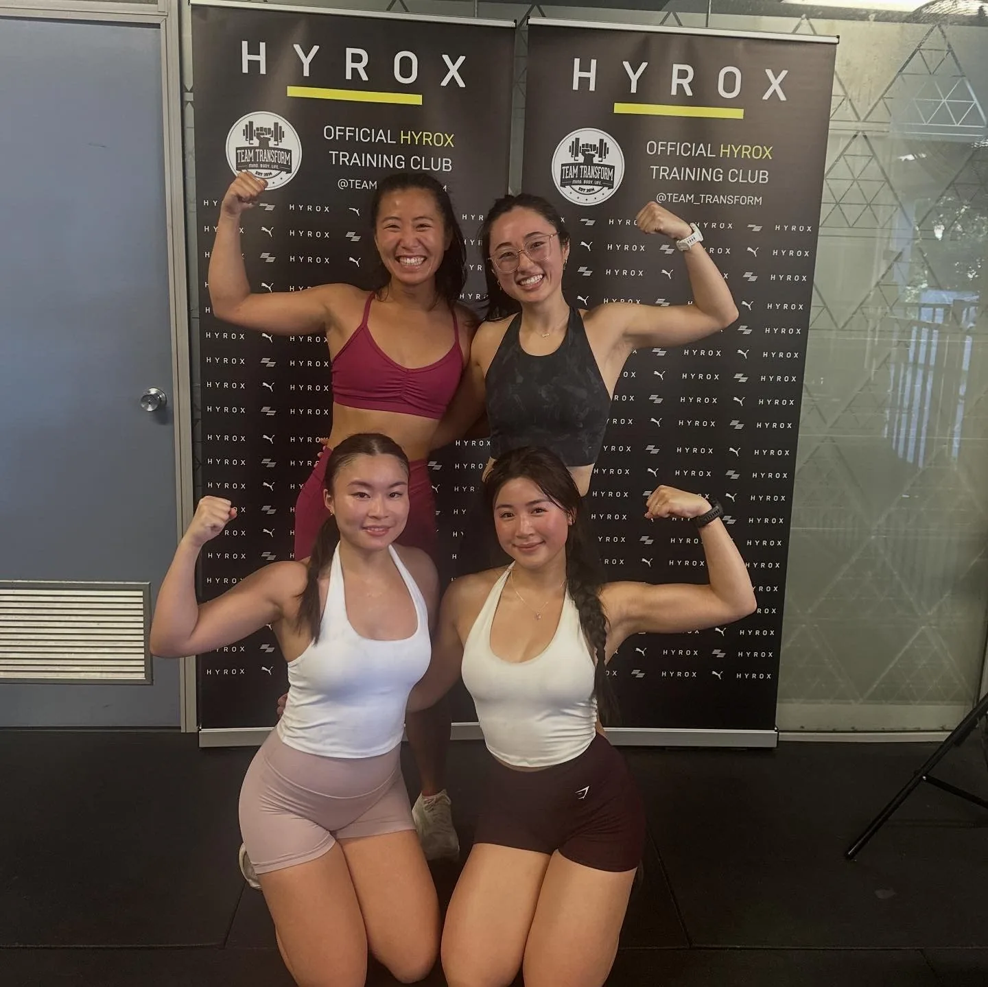 HYROX Race Sim competitors