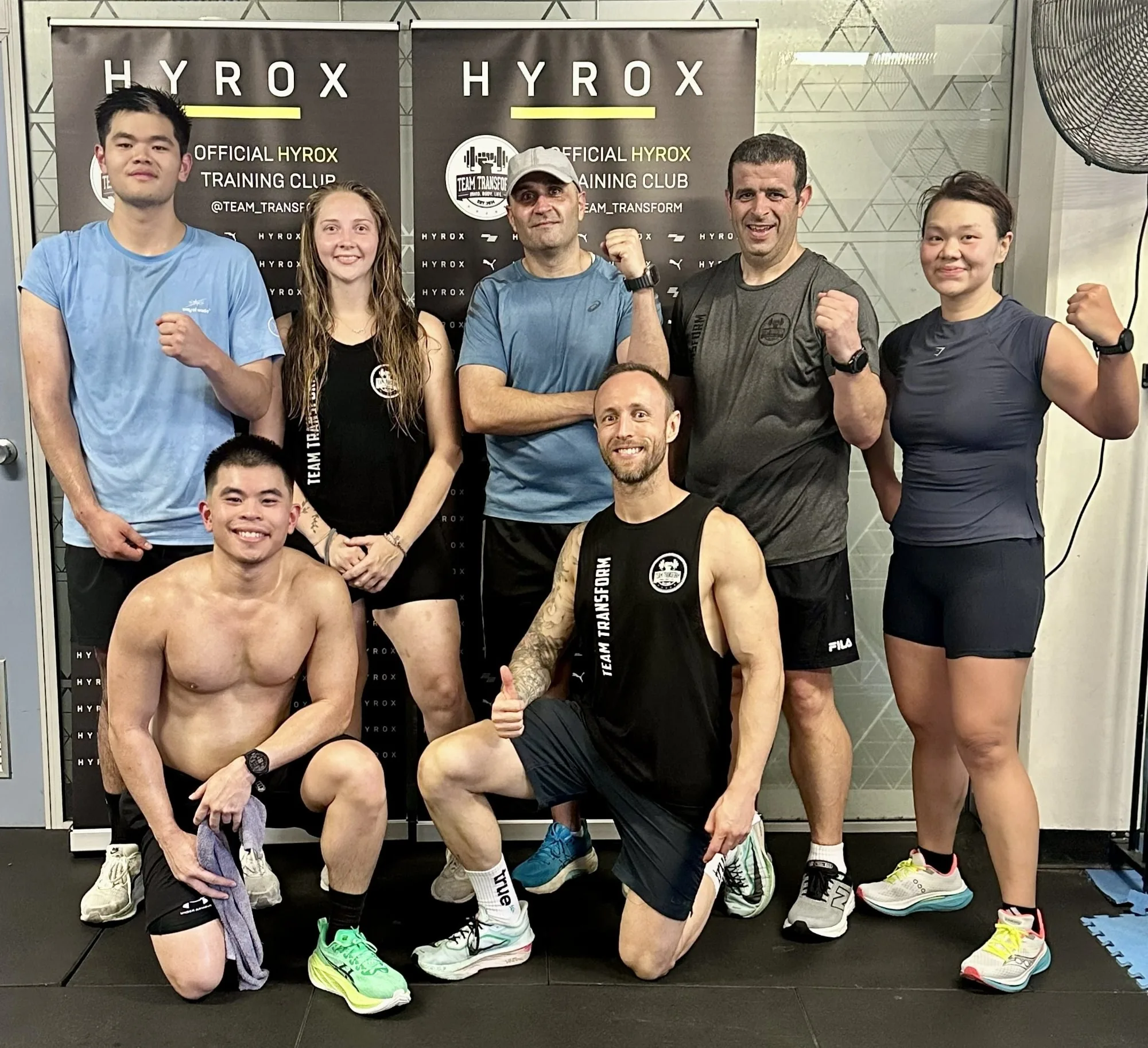 HYROX Race Sim group